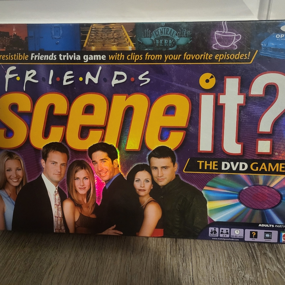 Friends Scene It? DVD Game